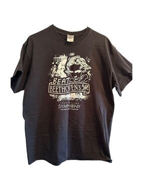 Beethoven’s 5th Symphony Tee Shirt, Large, Black Tee Shirt Ft Collins CO
